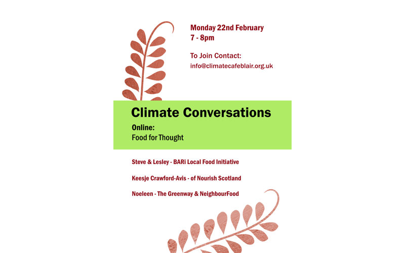 Climate Conversation - Food for Thought